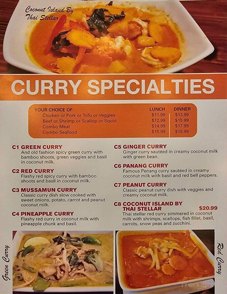 Thai Stellar - Pearland, TX menu_pic