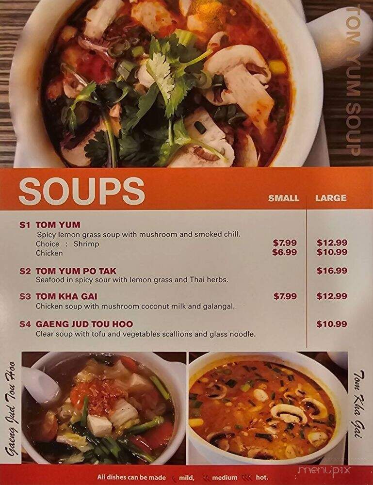 Thai Stellar - Pearland, TX menu_pic