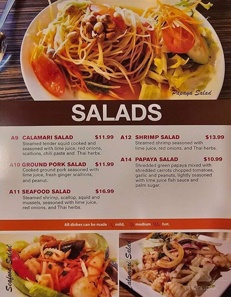 Thai Stellar - Pearland, TX menu_pic