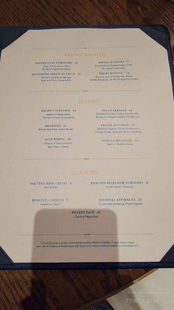 Capolinea - Atlanta, GA menu_pic