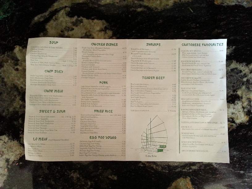 Jade Palace - Kingsville, ON menu_pic