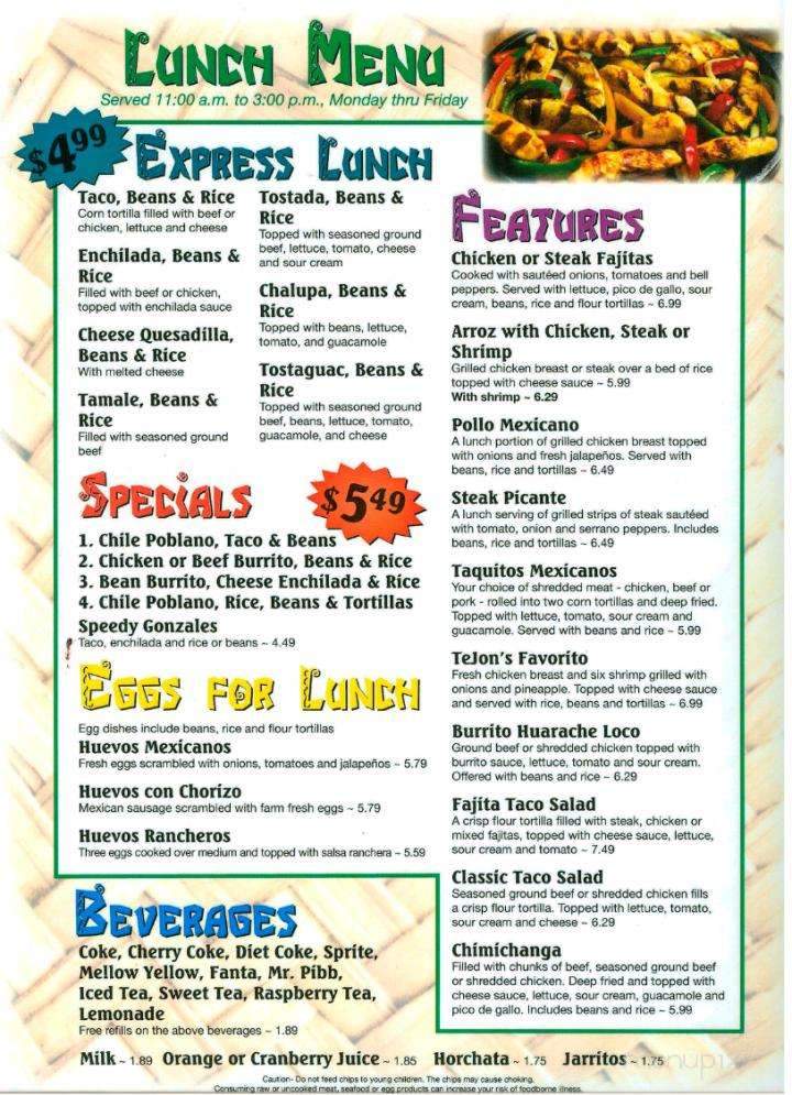 El Hurache Loco - Bremen, IN menu_pic