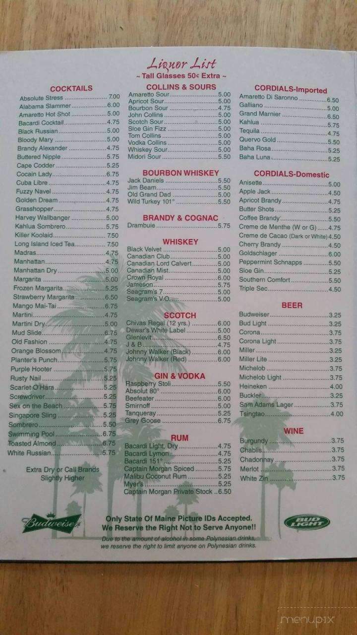 Wing Wah - Lincoln, ME menu_pic