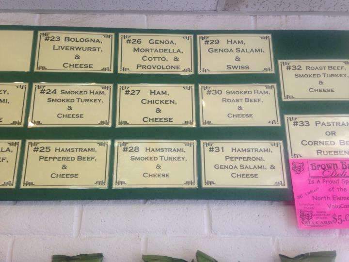 Brown Bag Deli - Alamogordo, NM menu_pic