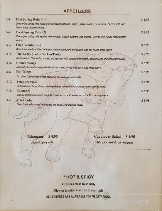 Thai Garden - Oklahoma City, OK menu_pic