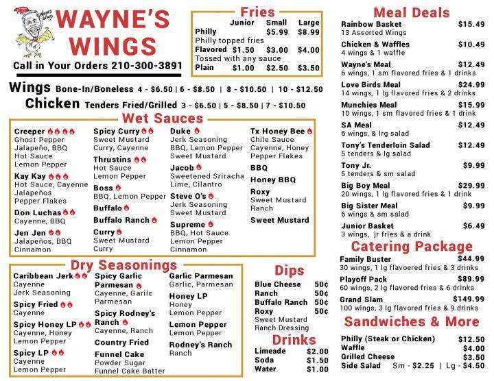 Wayne's Wings - San Antonio, TX