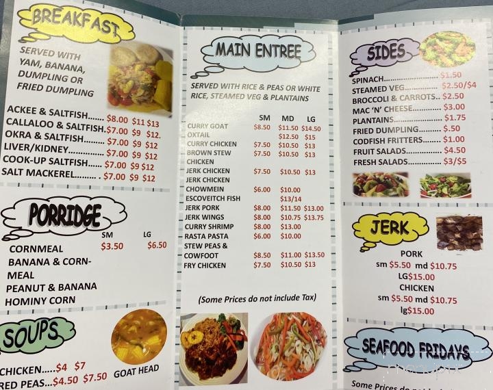 Jenivieve's Jerk Rotisserie - Queens Village, NY menu_pic