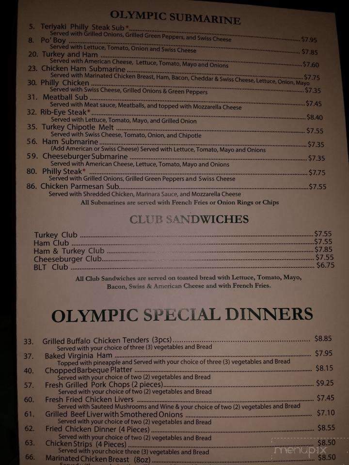 Olympic Family Restaurant - Walnut Cove, NC