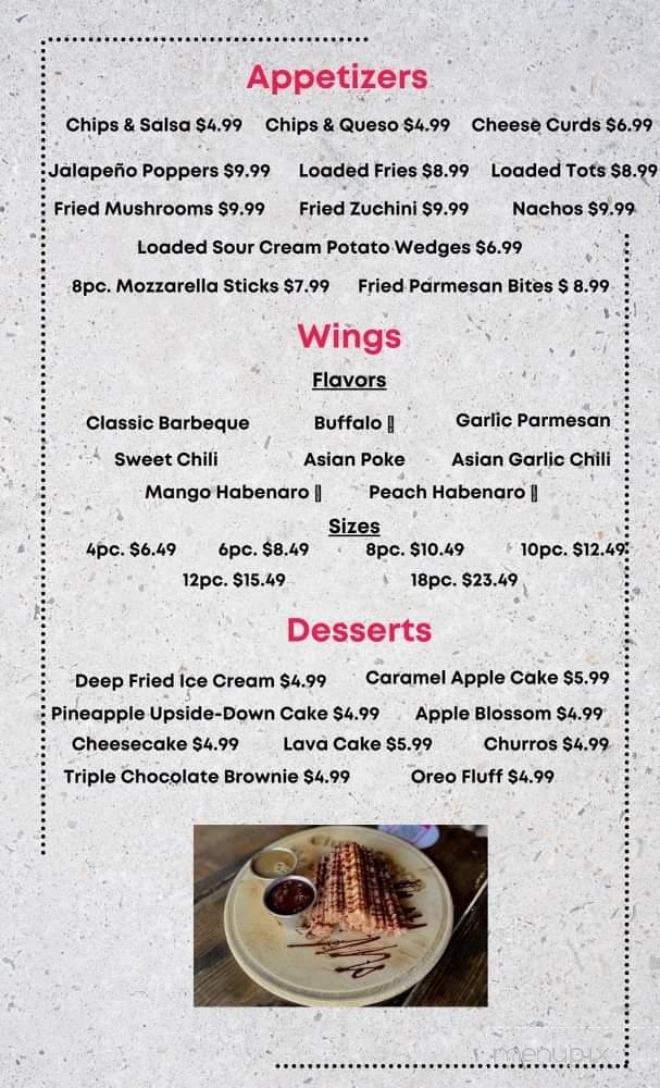 Club Mecca - Price, UT menu_pic