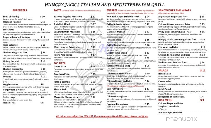 Hungry Jack's Italian Grill - Toronto, ON