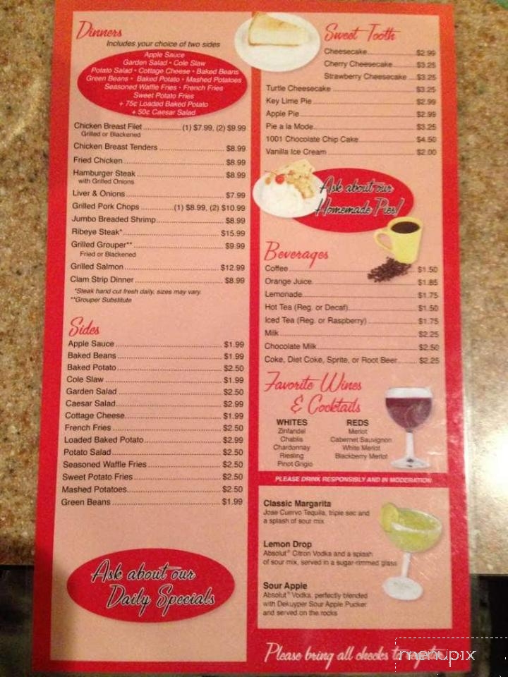 Jay Bees - Lake Wales, FL menu_pic