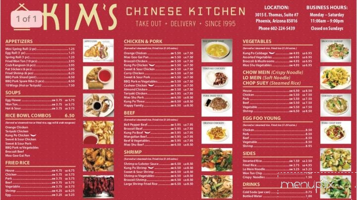 Kim's Chinese Kitchen - Phoenix, AZ
