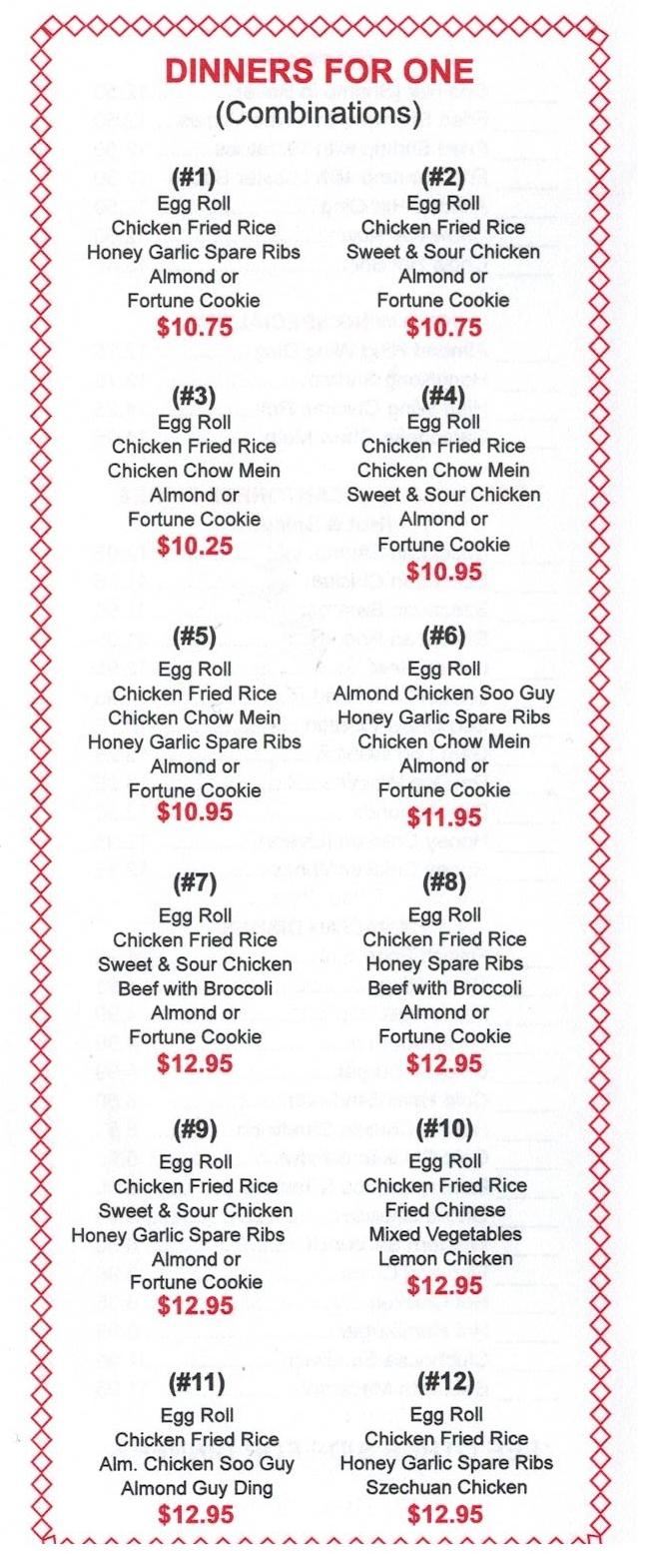 Hing Wing Restaurant - Dartmouth, NS menu_pic