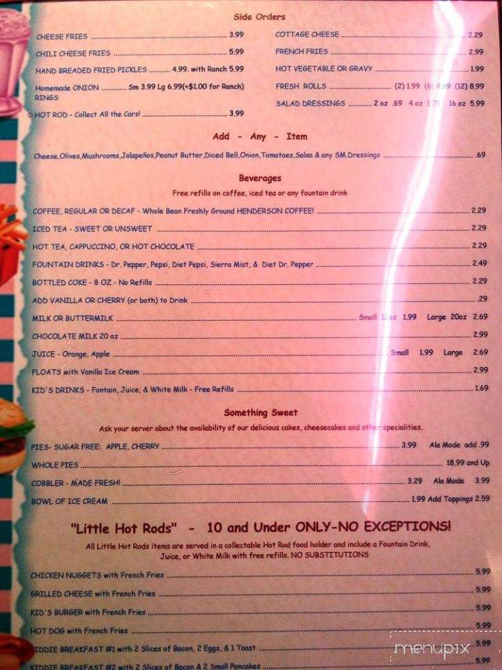 Sherri's Diner - Oklahoma City, OK menu_pic