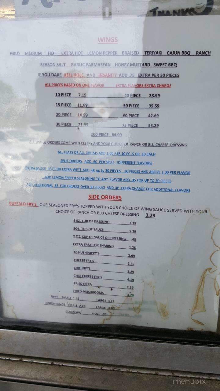 Wide World Of Wings - Lithonia, GA menu_pic