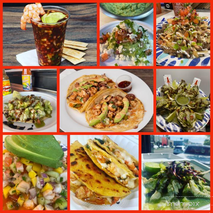 Tacos Y Mariscos Rojinegro - Los Angeles, CA menu_pic