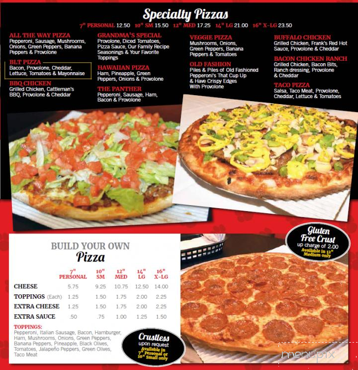 Panther Pizza - Milford Center, OH