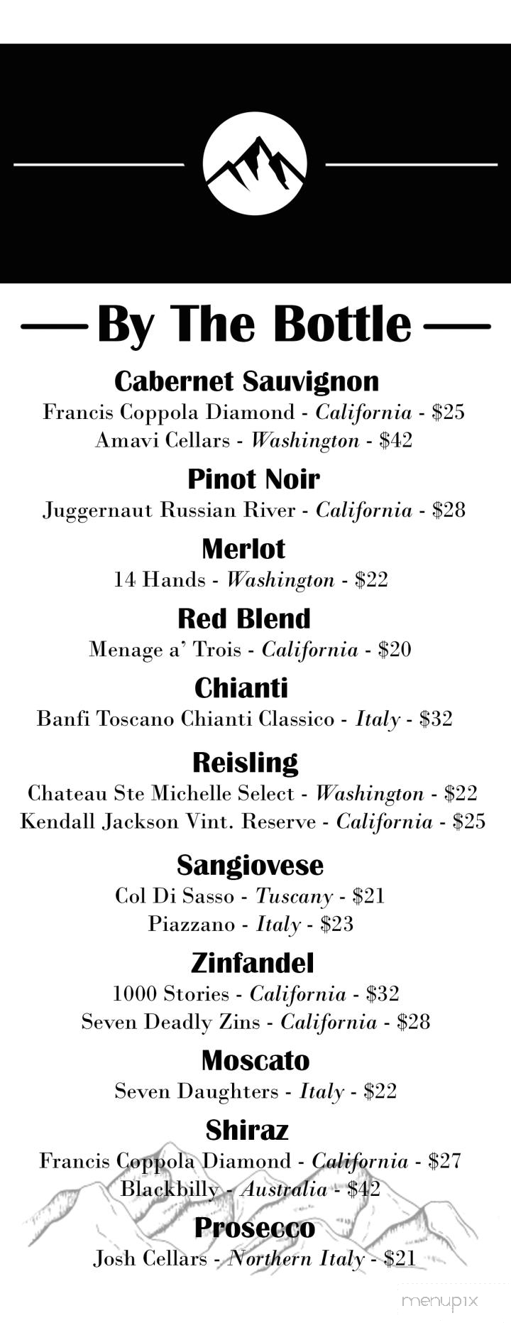 The Divide - Encampment, WY menu_pic