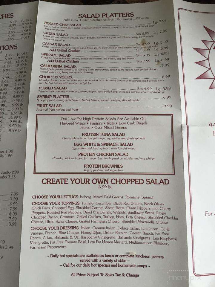 Bagel Boys - Island Park, NY menu_pic