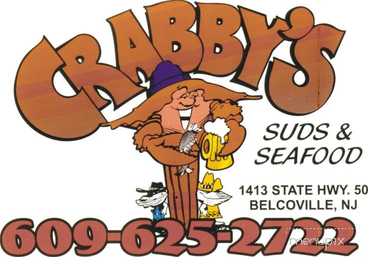 Crabby's Inc - Mays Landing, NJ menu_pic