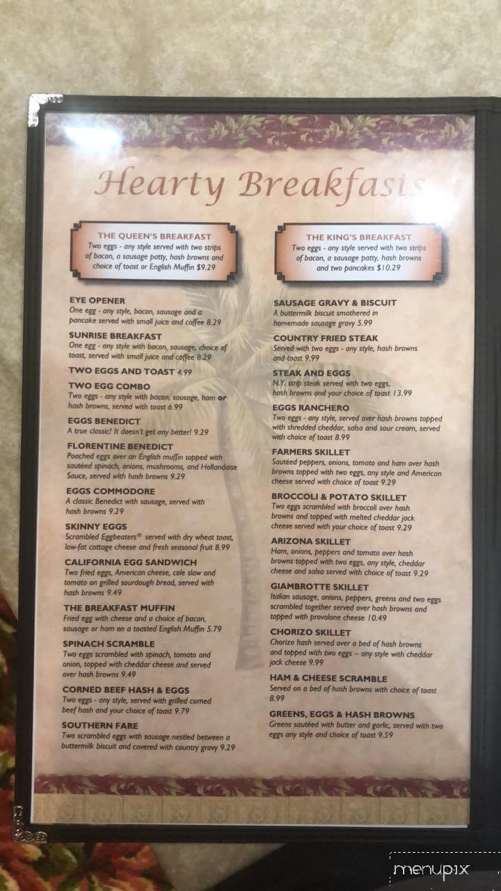 Castlewood Cafe - Utica, NY menu_pic