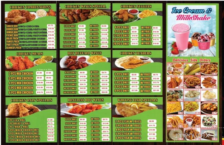 Kennedy Fried Chicken - Staten Island, NY menu_pic