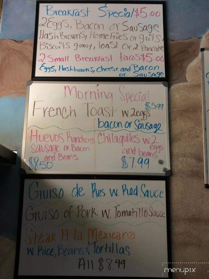 La Toska - Cedar Hill, TX menu_pic
