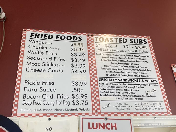 Whistle Stop Deli - Fostoria, OH menu_pic