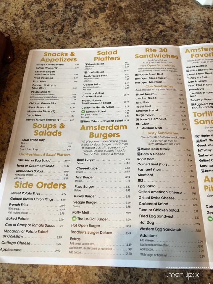 Amsterdam Diner - Amsterdam, NY menu_pic