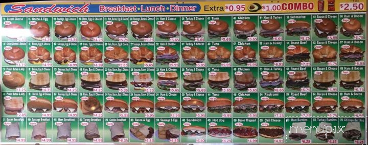 Daily Donuts - Los Angeles, CA menu_pic