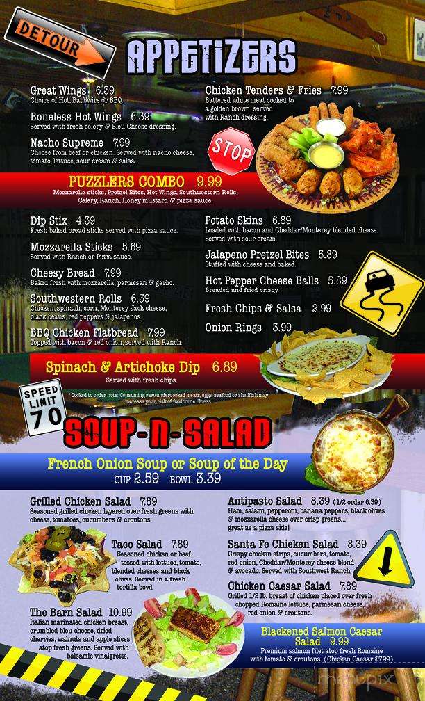 Puzzler's Pub - Burton, MI menu_pic