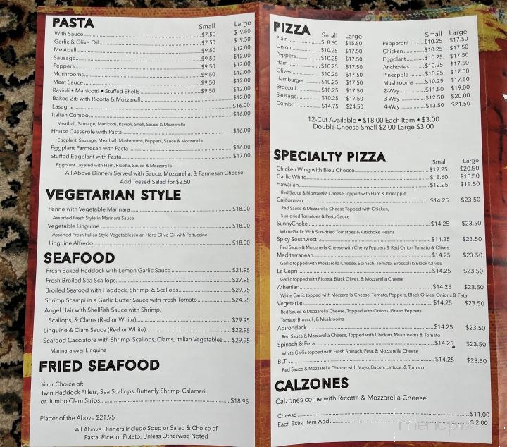 House Of Pizza - Gloversville, NY menu_pic