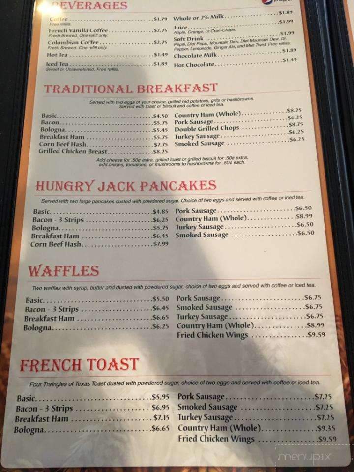 Long Grain Cafe - Florence, SC menu_pic