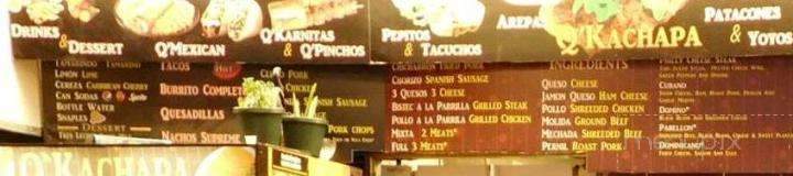 Q'Kachapa - New York, NY menu_pic