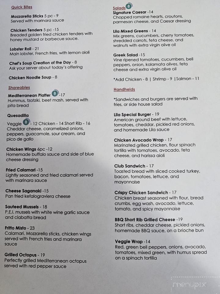 Terrace 555 Restaurant and Bar - Fort Lauderdale, FL menu_pic