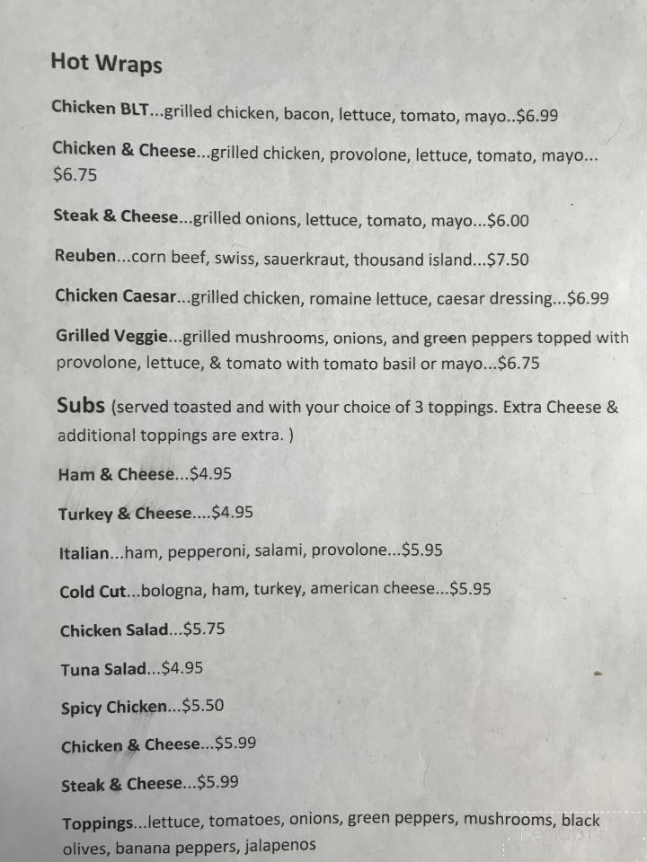Lisa's Cafe - Hopewell, VA menu_pic