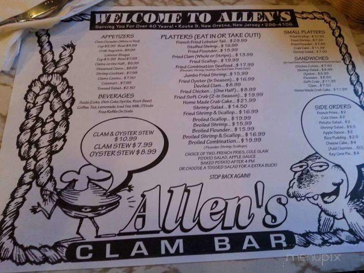 Allen's Clam Bar - Tuckerton, NJ