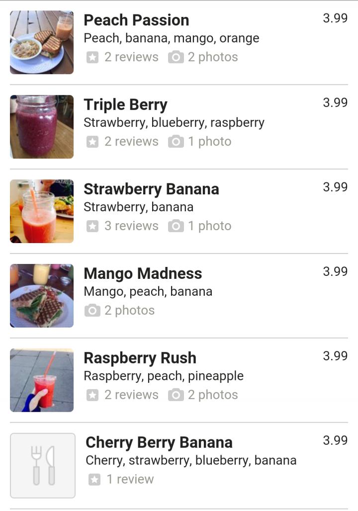 Ashker's Juice Bar and Cafe - Buffalo, NY menu_pic