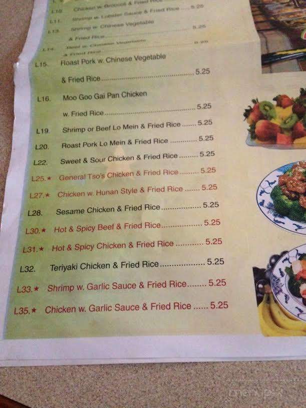 Ming Yong Chinese Restaurant - Camilla, GA