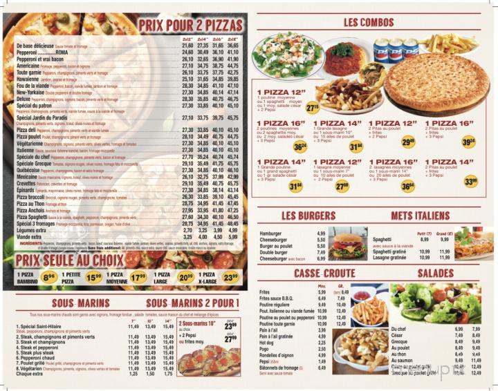 Jardin du Paradis - Mont-Saint-Hilaire, QC menu_pic