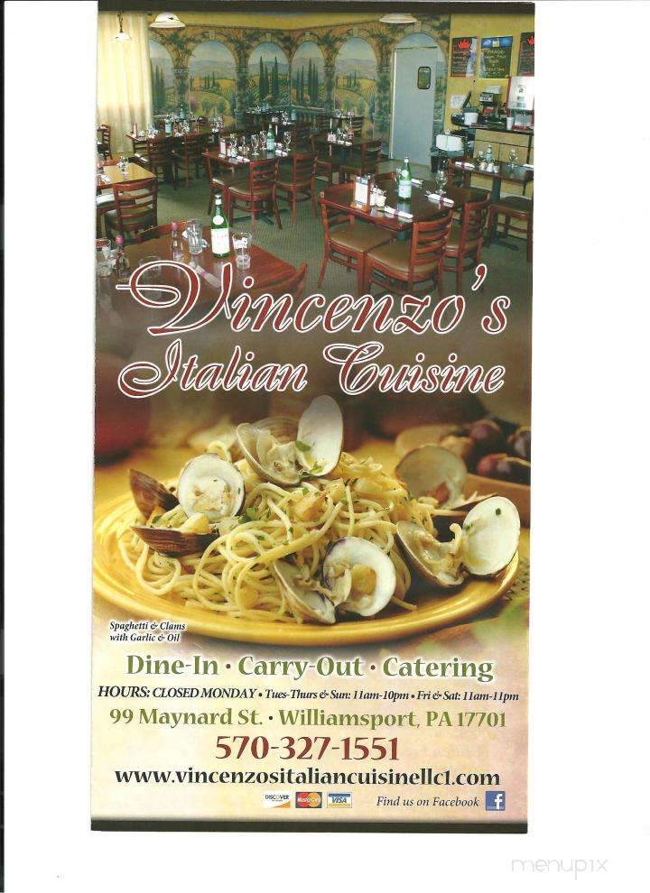 Vincenzo's Italian Cuisine - Williamsport, PA