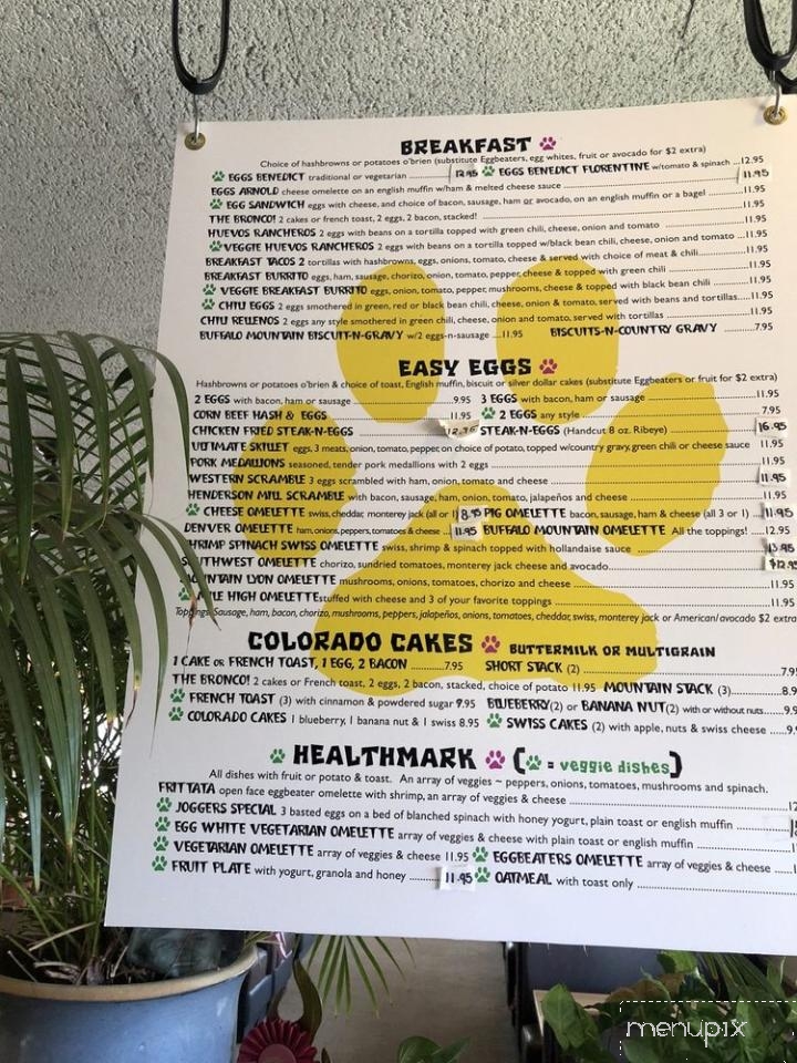 Mountain Lyon Cafe - Silverthorne, CO menu_pic