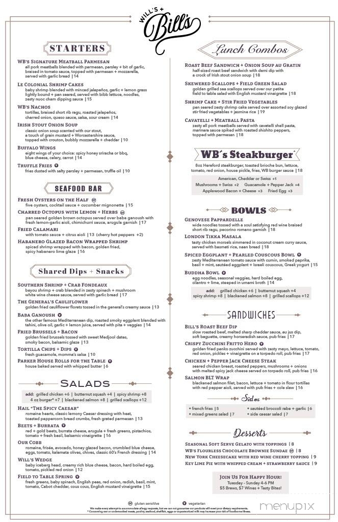 McKenzie Brew House - Berwyn, PA menu_pic