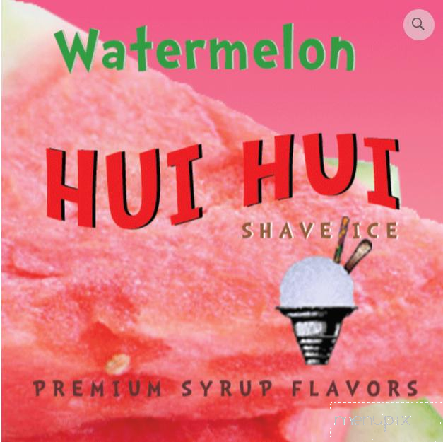 Hu'i Hu'i Shave Ice - Thousand Oaks, CA menu_pic