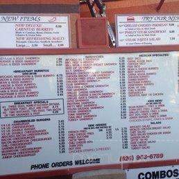 Angelo's Burgers - Glendora, CA menu_pic