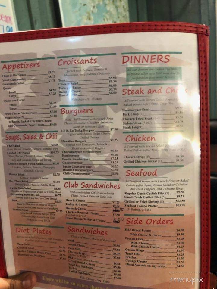 La Toska - Cedar Hill, TX menu_pic
