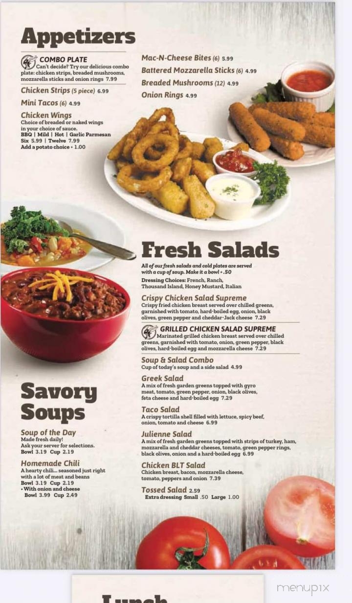 The Hornet's Nest - Heyworth, IL menu_pic