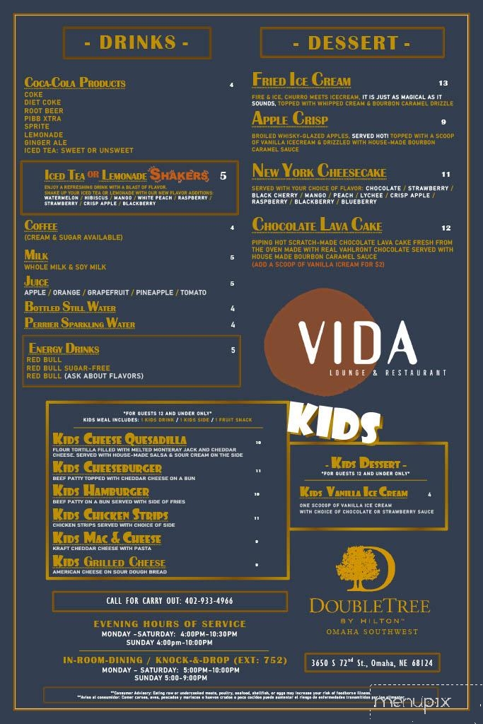Vida Lounge & Restaurant - Omaha, NE