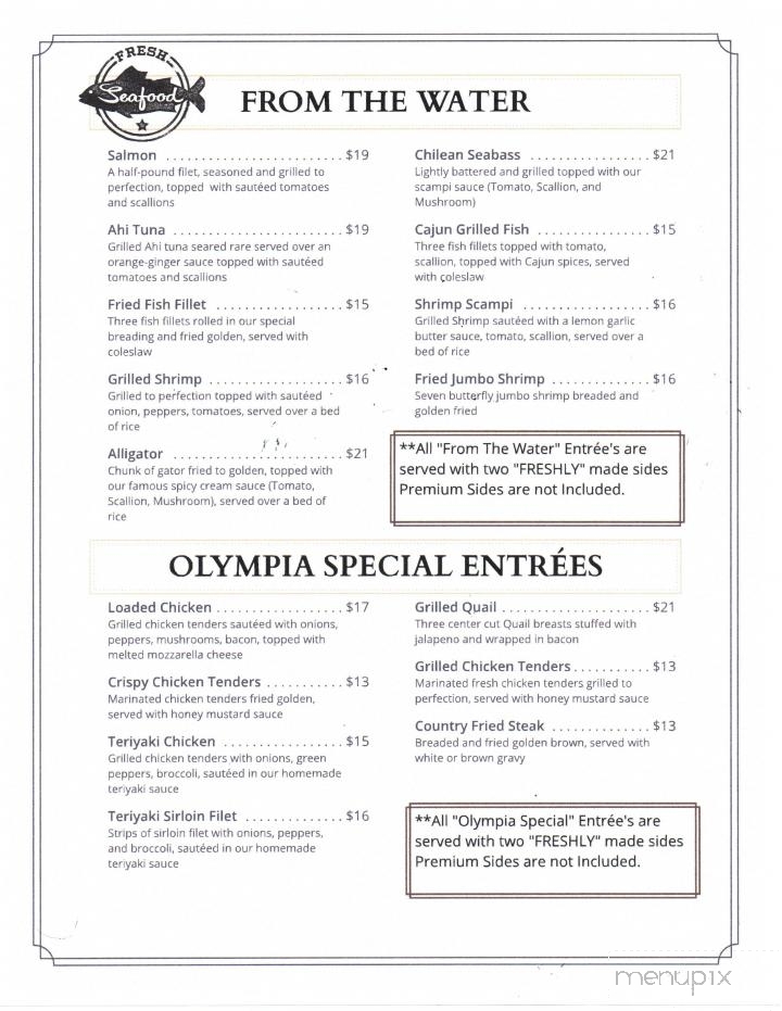 Olympia Steak & Seafood - Blytheville, AR