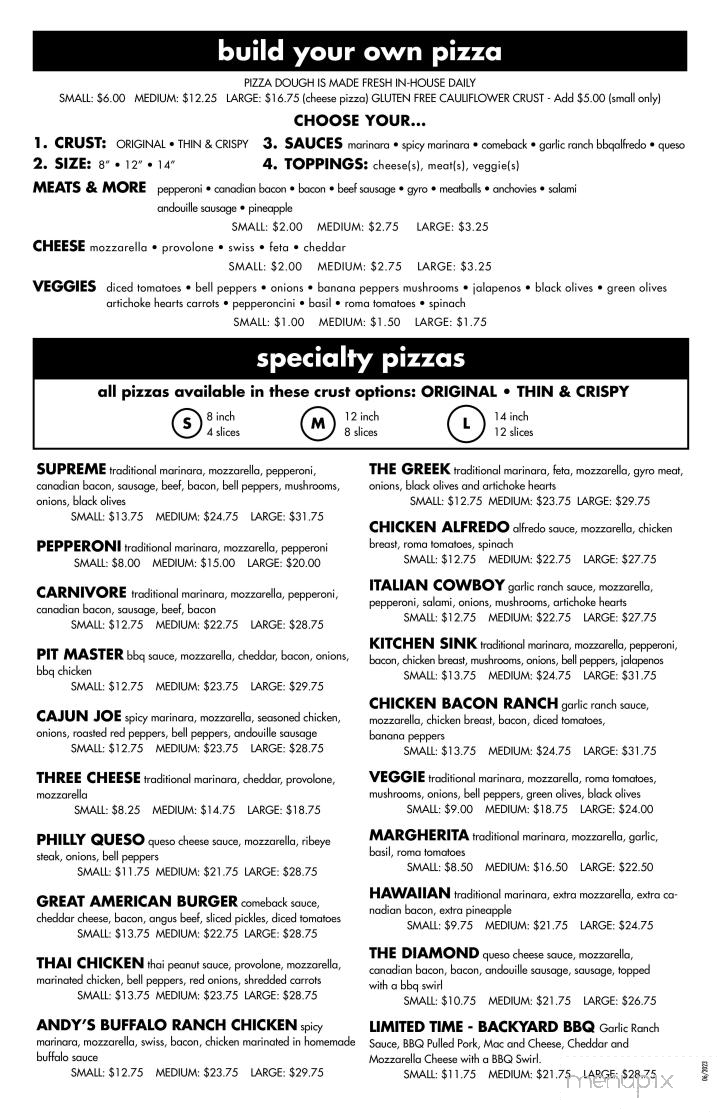 Pizza Shack - Madison, MS menu_pic